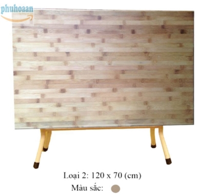 Bàn tre 70 x 120 Phú Hòa An