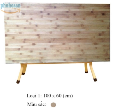 Bàn tre vuông cao cấp Phú Hòa An