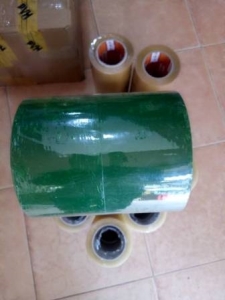 Băng keo lõi nhựa màu xanh lá MS