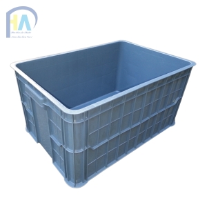 Thùng nhựa đặc (sóng nhựa bít) HS019