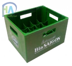 Két nhựa 20 chai Sài Gòn