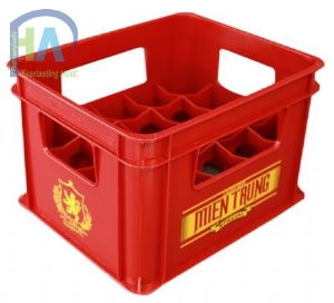 Két bia nhựa 20 chai Miền Trung