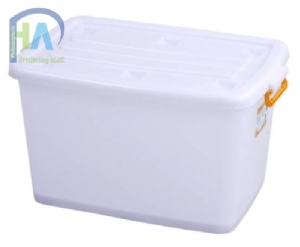 Thùng vuông 90 lít có nắp