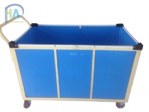 Thùng nhựa chữ nhật đựng vải dệt