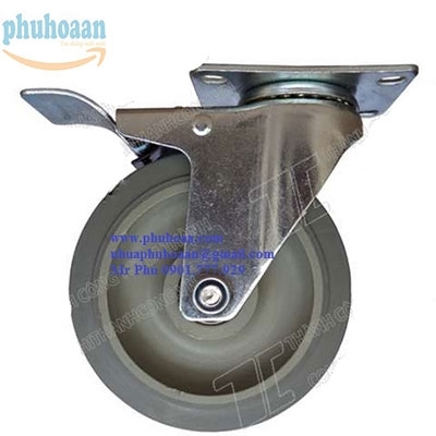 Bánh xe BHQ125 xám khóa