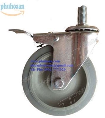 Bánh xe BHQ125 xám vít khóa