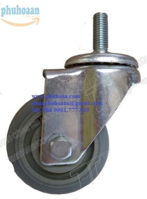 Bánh xe BHQ75 xám vít