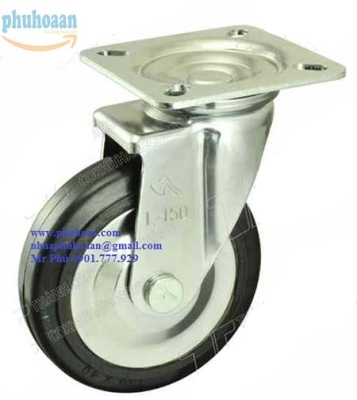 Bánh xe FSL150 cao su quay