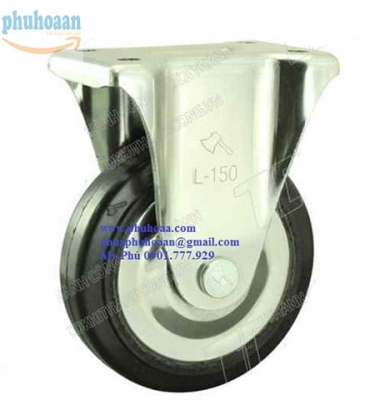 Bánh xe FSL150 cao su tĩnh