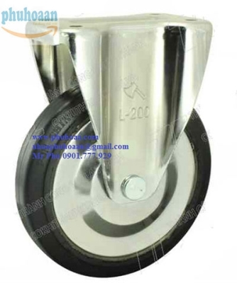 Bánh xe FSL200 cao su tĩnh