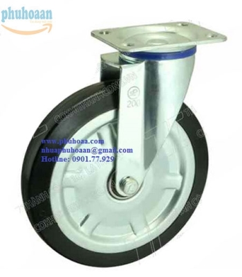 Bánh xe FSR200 cao su quay