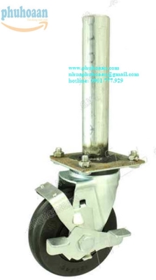 Bánh xe giàn giáo DPL125 khóa