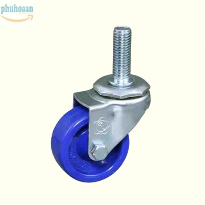 Bánh xe HB50 nhựa xanh vít