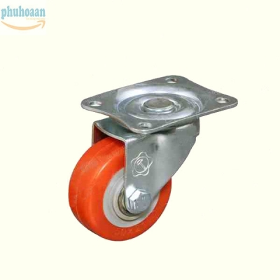 Bánh xe HB50 PU nhựa quay