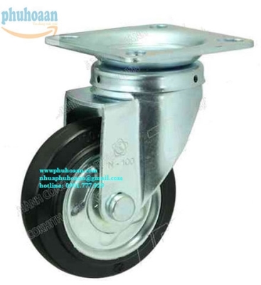 Bánh xe HBN100 cao su quay
