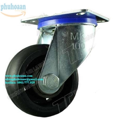 Bánh xe MK100 cao su MK quay