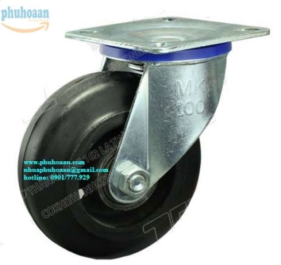 Bánh xe MK130 cao su MK quay