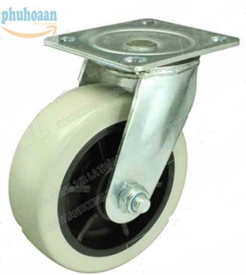 Bánh xe NXK150 nhựa xám quay