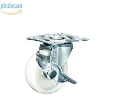 Bánh xe R đế có khoá