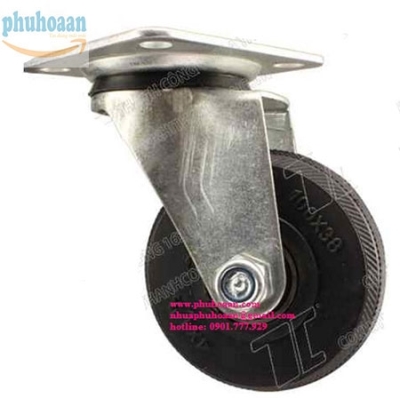 Bánh xe SH100 cao su LK quay
