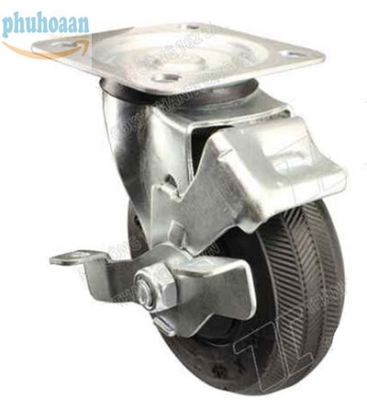 Bánh xe SH125 cao su LK khóa