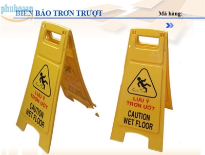 Biển báo trơn trượt SG chất lượng cao Phú Hòa An