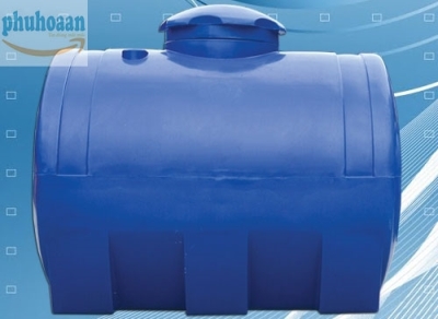 Bồn nhựa nằm 1000 lít TH chất lượng cao Phú Hòa An 