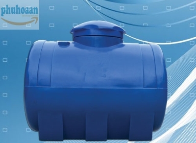 Bồn nhựa nằm 650 lít TH chất lượng cao Phú Hòa An 