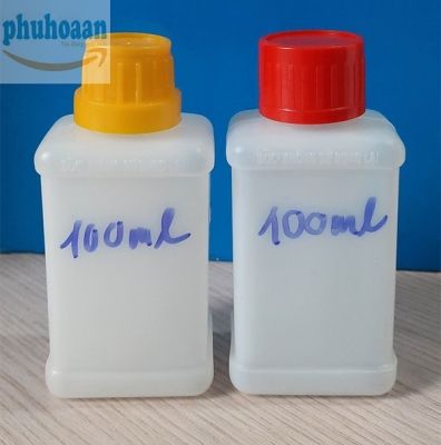 Chai nhựa 100ml vuông