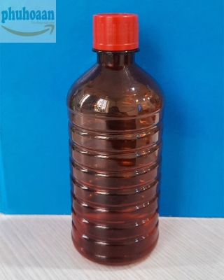 Chai nhựa PET 500ml tròn 