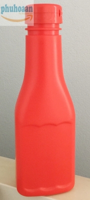 Chai nhựa đựng tương ớt 250ml