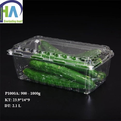 Hộp nhựa đựng dưa chuột P1000A