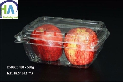 Hộp nhựa đựng táo P500C