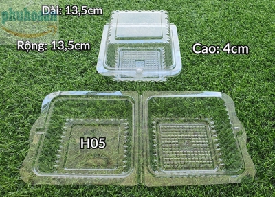 Hộp nhựa H05 đựng nông sản