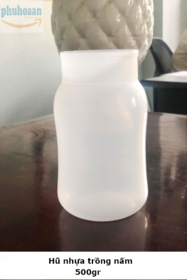 Hũ nhựa trồng nấm Phú Hòa An