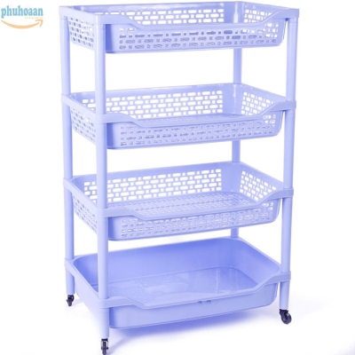 Kệ lớn 4 ngăn có bánh xe DT chất lượng cao, giá cả cạnh tranh