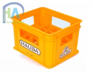 Két bia nhựa Halida