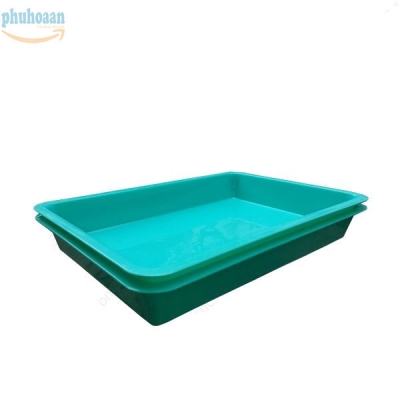 Khay nhựa đựng linh kiện hình chữ nhật