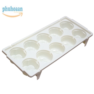 Khay nhựa rau câu hồng cúc mai HT Phú Hòa An