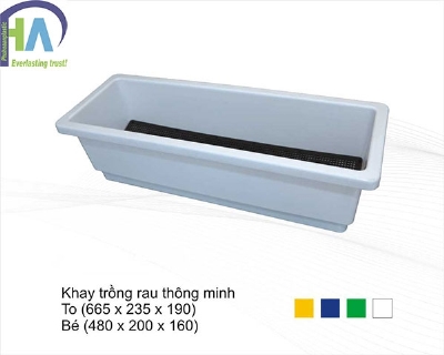 Khay nhựa trồng rau thông minh