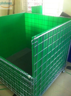 Lồng thép gắn danpla