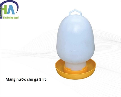 Máng nước cho gà 8 lít