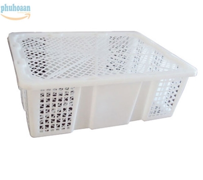 Rổ nhãn thái 12 kg màu trắng