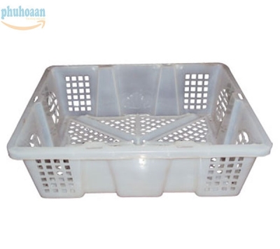 Rổ nhãn thái 5 kg màu trắng