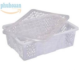 Rổ nhựa trắng 02 MT