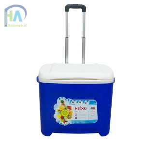Thùng đá Hibox 48 lít có tay kéo HT