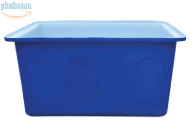Thùng nhựa chữ nhật dung tích lớn (Thùng nhựa nuôi cá) 500 lít
