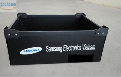 Thùng nhựa danpla chống tĩnh điện không nắp PATD 01