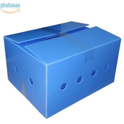 Thùng nhựa danpla PAT 05, không nẹp, không góc