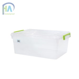 Thùng nhựa trong 28 lít HT